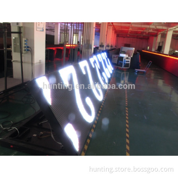 USA/Canada market P10 wifi cloud-based LED digital sign double sided/front open LED display